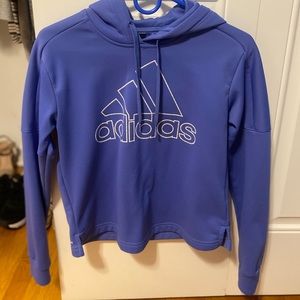Purple Adidas Hoodie